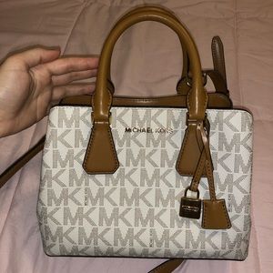 Authentic michael kors camille satchel - small